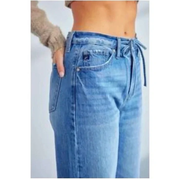 KANCAN Ultra Hi Rise 90’s Wide Leg Jeans - Picture 4 of 10